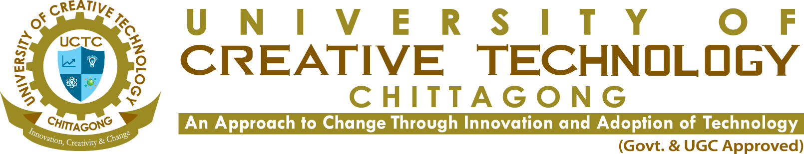 University of Creative Technology Chittagong logo